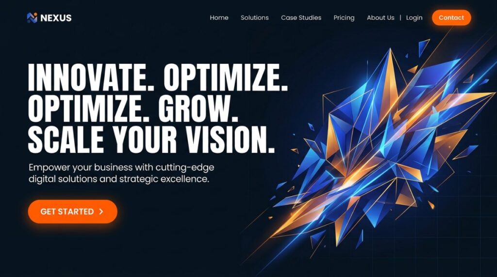 building first web page banner with elementor