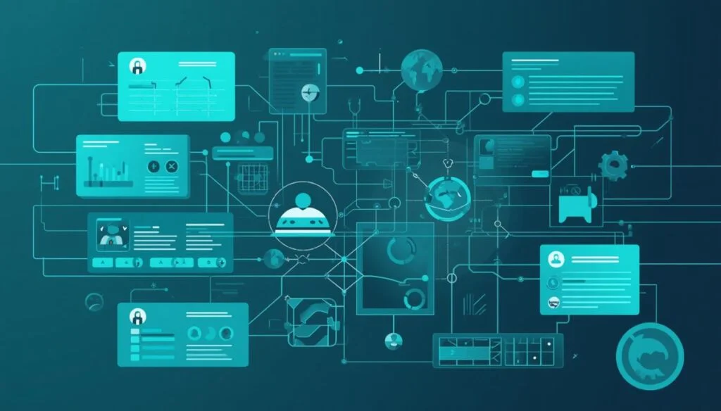 Digital agency automation command center with integrated client tracking metrics