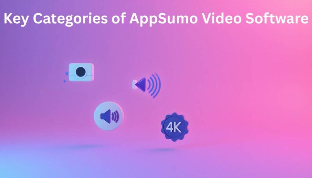 ai video generators and video editors on appsumo
