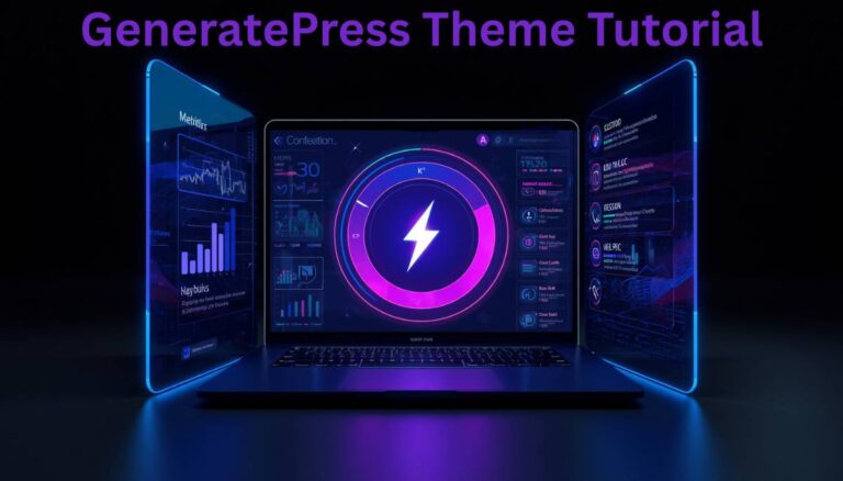 generatepress theme tutorial