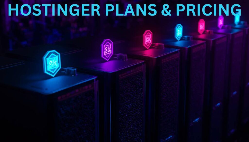 hostinger black friday hosting plans pricing