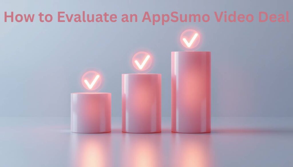 appsumo video deal license tier stacking checklist
