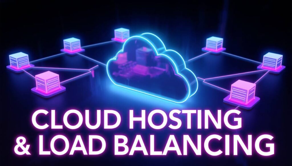 cloud web server hosting load balancing architecture