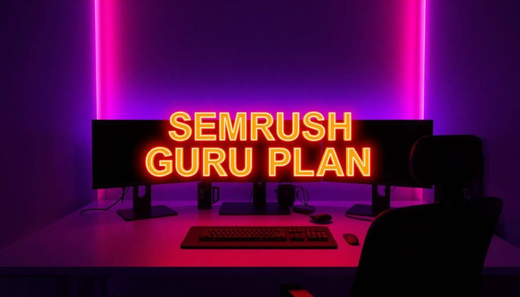 fonctionnalités d'agence du plan SEMrush Guru