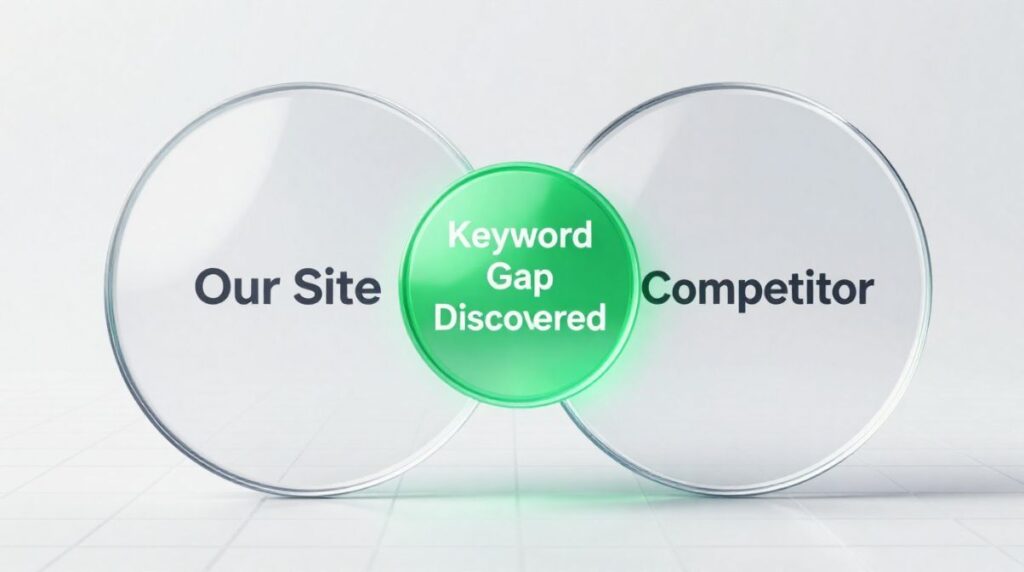 using semrush keyword gap tool for competitive analysis