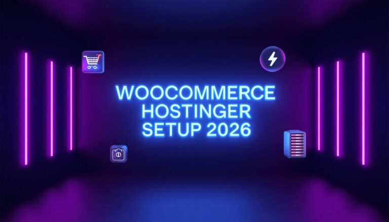 woocommerce hostinger setup guide 2026