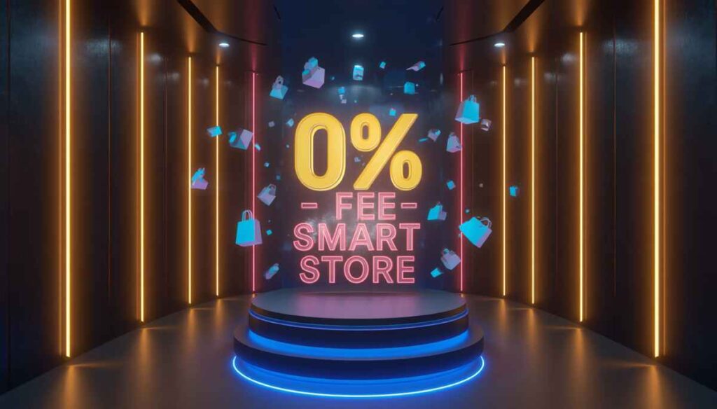 bluehost website builder zero fee ecommerce store setup
