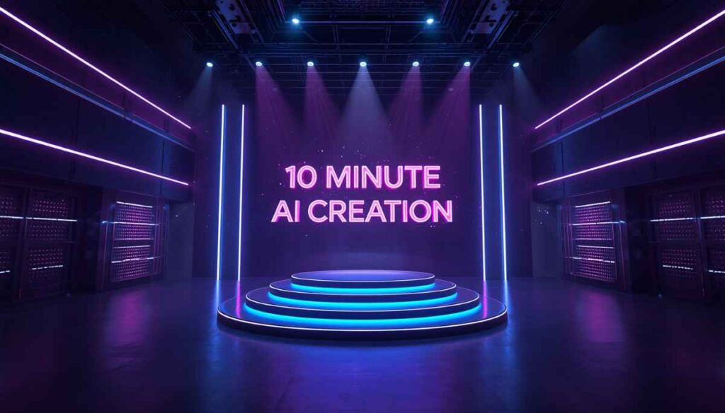 website builder hostinger 10 minute AI creation workflow