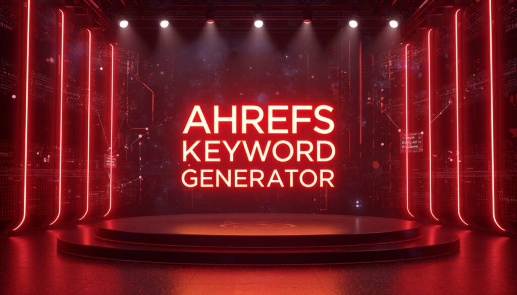 Ahrefs Keyword Generator Guide research tool