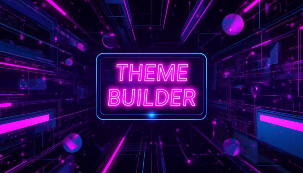 elementor page builder theme builder custom headers footers
