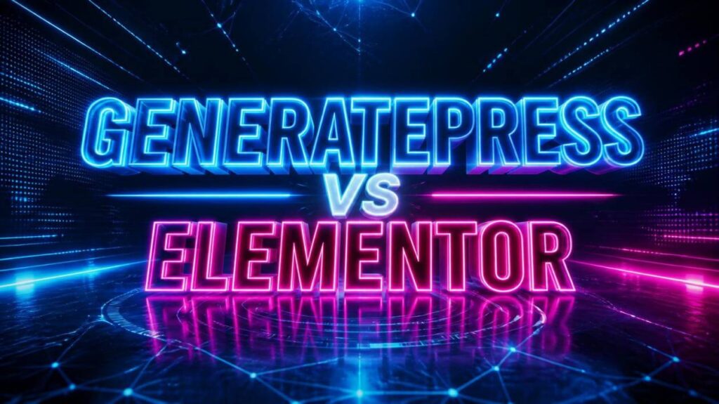 GeneratePress vs Elementor Comparison 2026