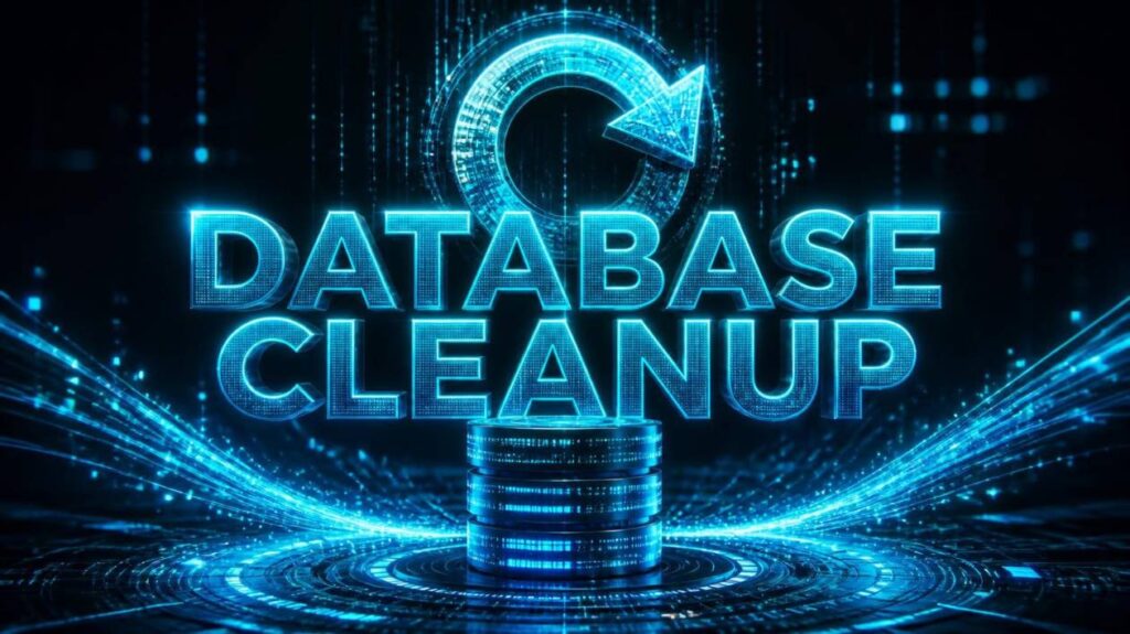 GeneratePress site library database cleanup tool