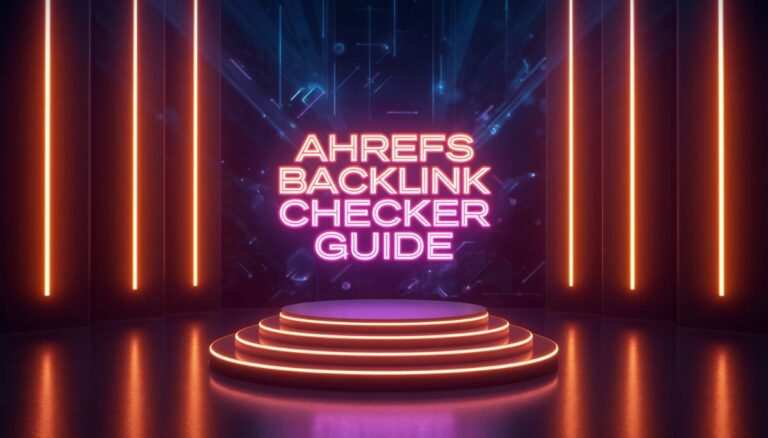 ahrefs backlink checker guide for seo link audit