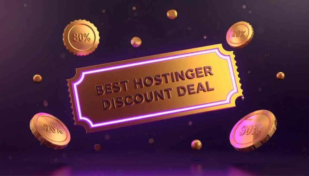 Hostinger website hosting pricing plans and discount deal