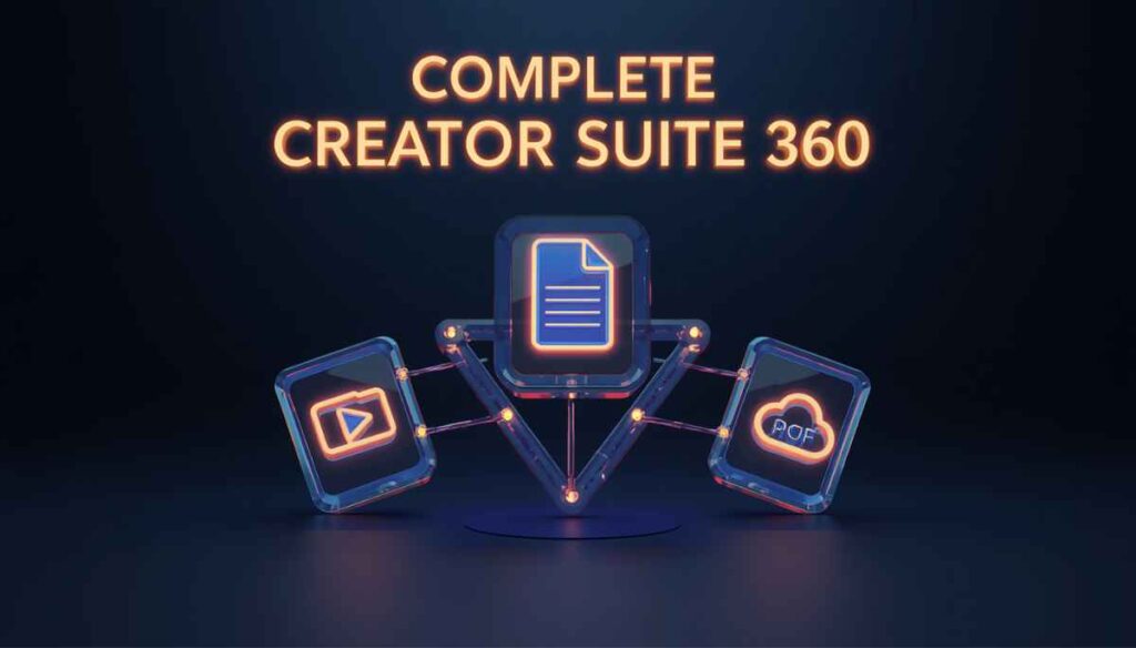 Wondershare Filmora review with PDFelement script manager and Backup 360