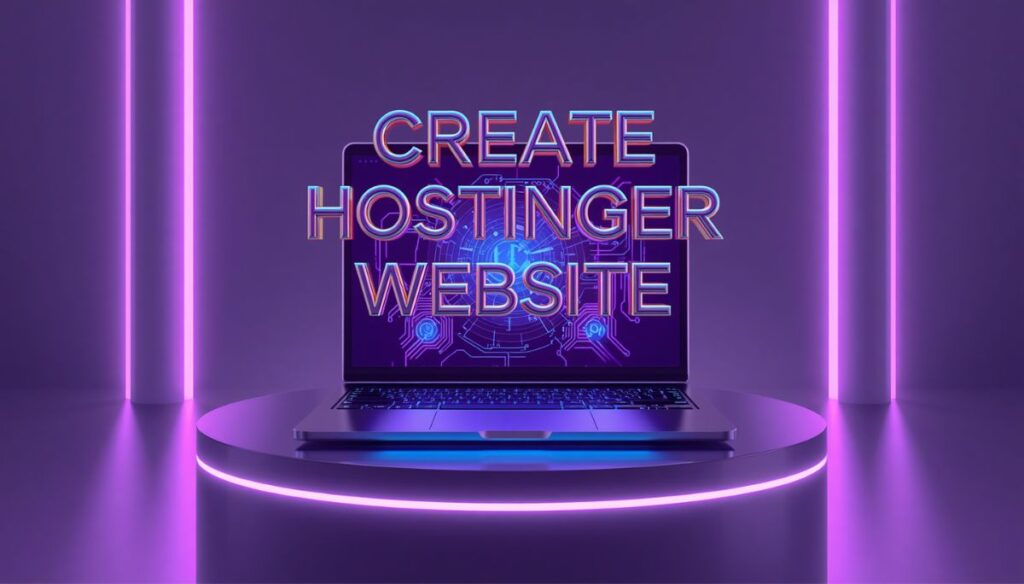 How to create a Hostinger website step by step AI and WordPress guide