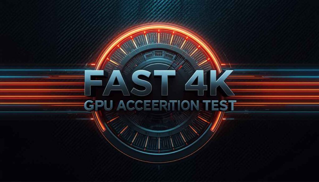 Wondershare Filmora review 4K 60FPS render speed and GPU acceleration test