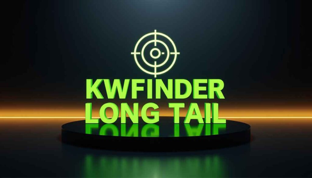 Mangools KWFinder tool interface for finding low competition keywords