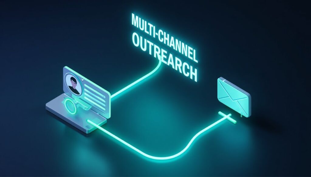 Closely AppSumo multi-channel LinkedIn and email outreach workflow