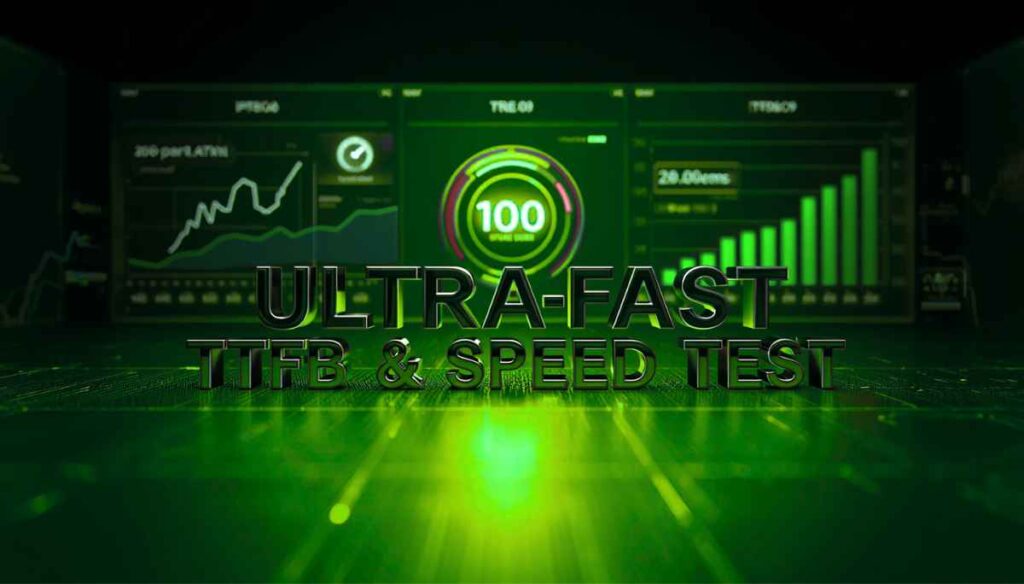 Hostinger website speed performance benchmark and Core Web Vitals test